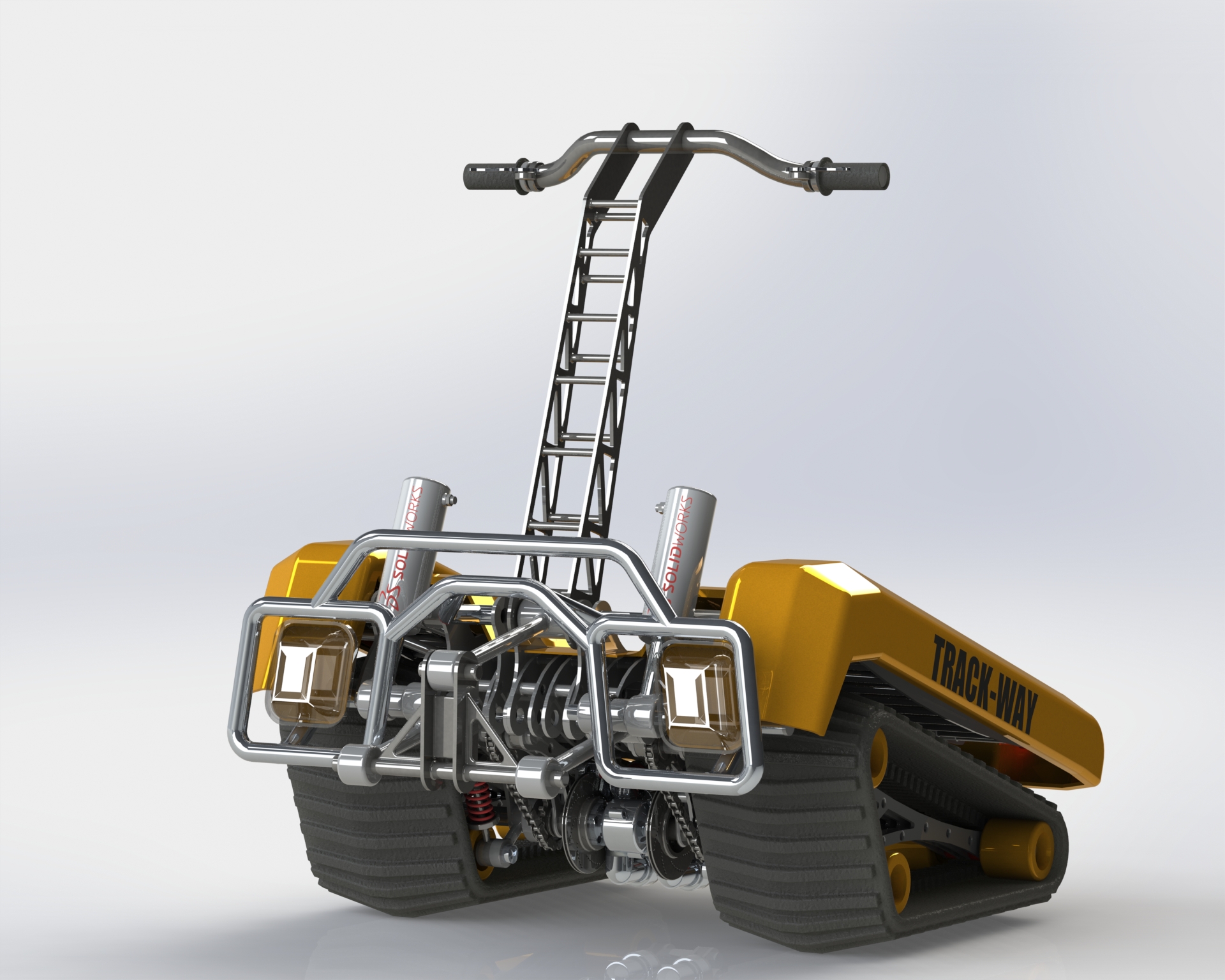 全地形履带滑板车