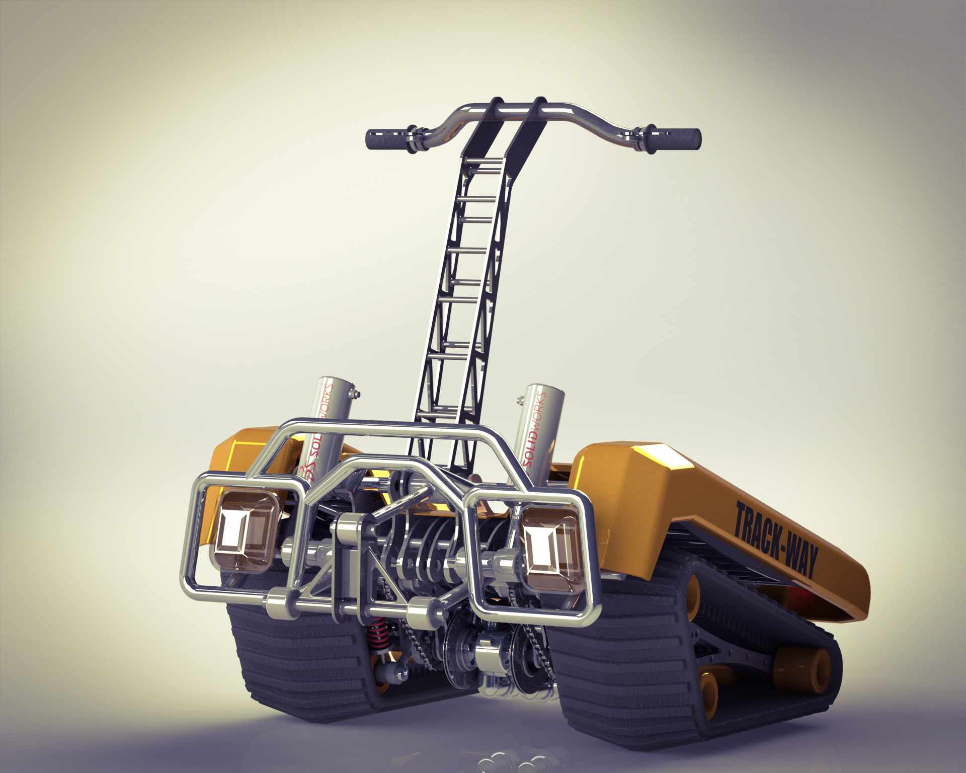 全地形履带滑板车