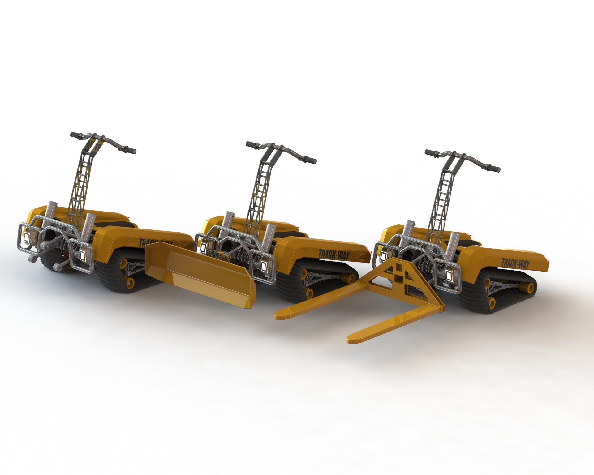 全地形履带滑板车