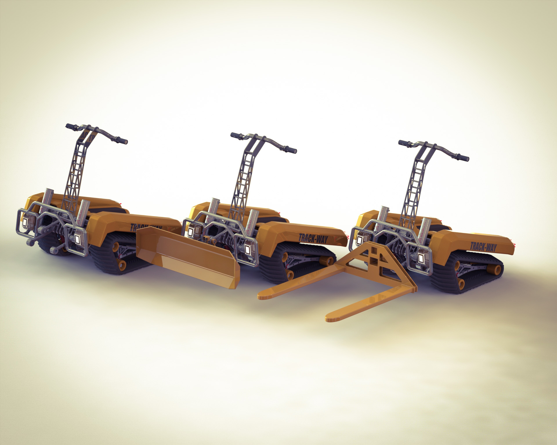 全地形履带滑板车