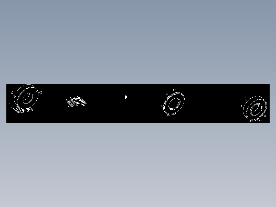 一种耐潮湿防窃电电流互感器