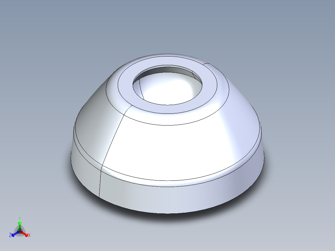 型材-KJN ZINC _0 BASE WITH ANTISLIP PLATE 098D040ZSG正等轴测图