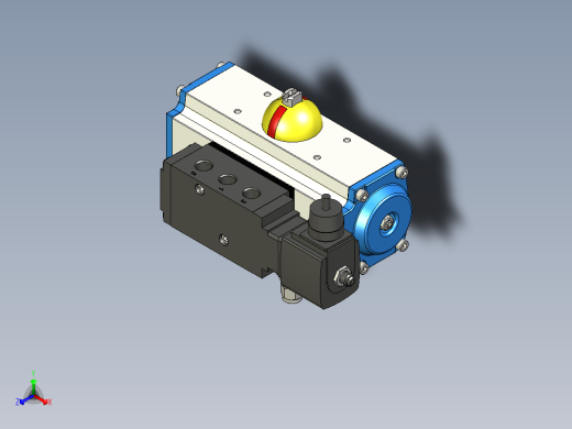 Hy-Lok 112系列球阀正等轴测缩略图