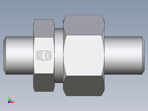 卡套式工业通用硬管接头EO_Weld_fitting_for_tubes_ASK625X4S前视缩略图