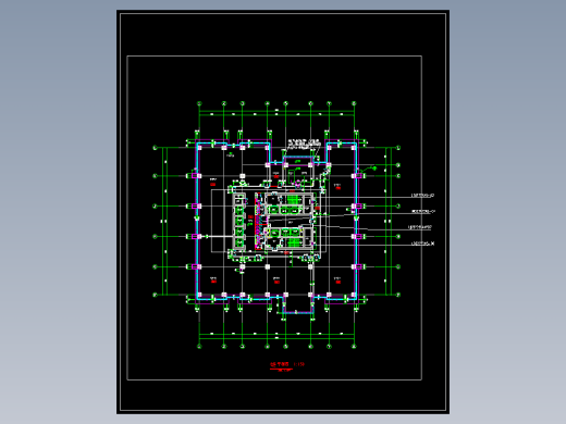 [山东]广播电视中心工程施工组织设计（框架核心筒结构 鲁班奖）