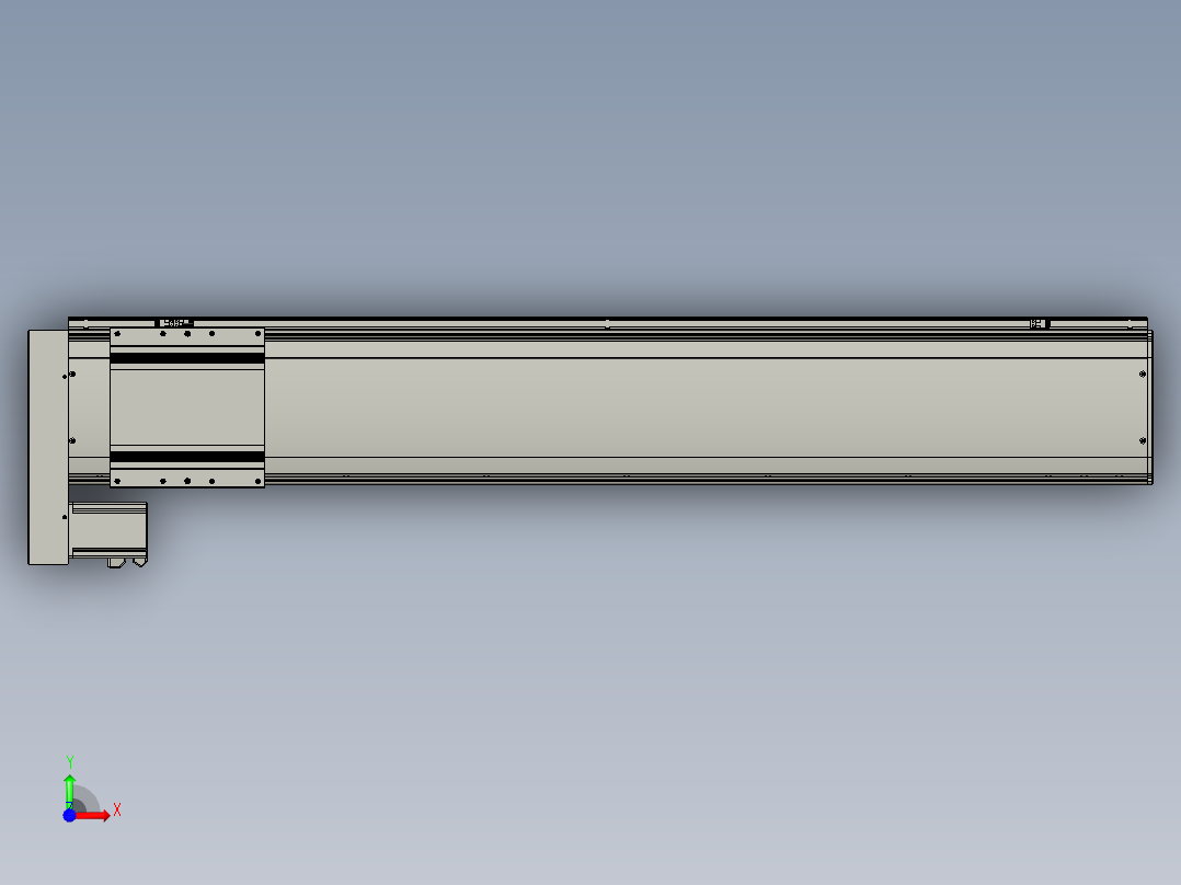 VF丝杆传动-一般环境VF22-S1200-BL前视图