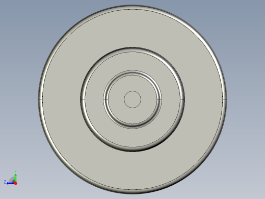 手輪(安裝重力指示器用)(A)DHW-3D多系列多零件图纸模型右视缩略图