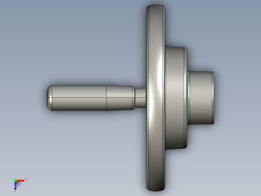 手輪(安裝重力指示器用)(A)DHW-3D多系列多零件图纸模型俯视缩略图