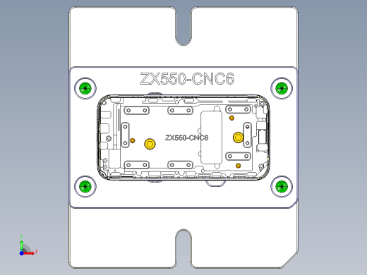 ZX550-笔记本CNC工装夹具三维模型CNC6-0519前视缩略图
