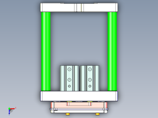 ZX550-笔记本CNC工装夹具三维模型CNC6-0519俯视缩略图