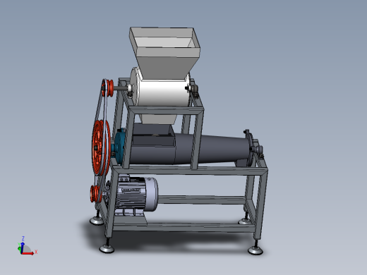 树枝粉碎机sw19可编辑