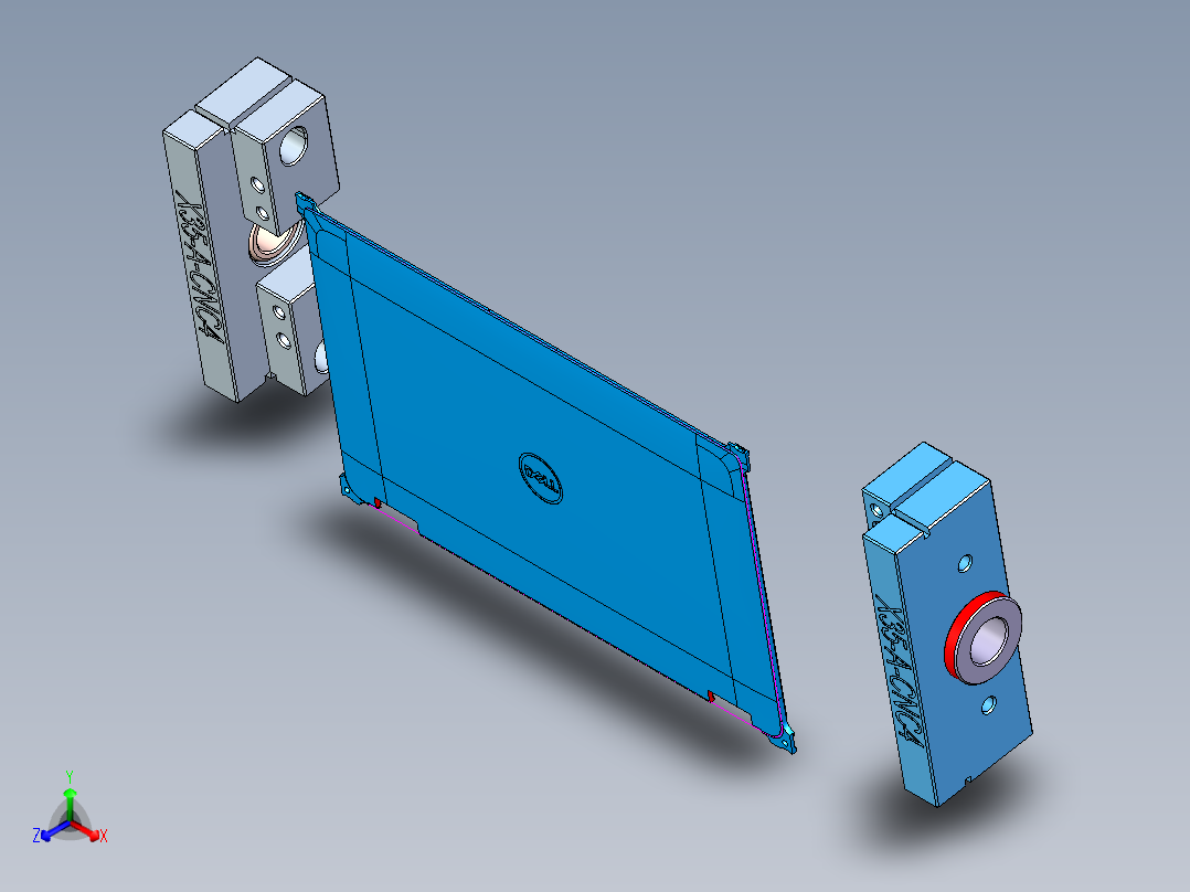 金属外壳铣外形UG编程程序模型