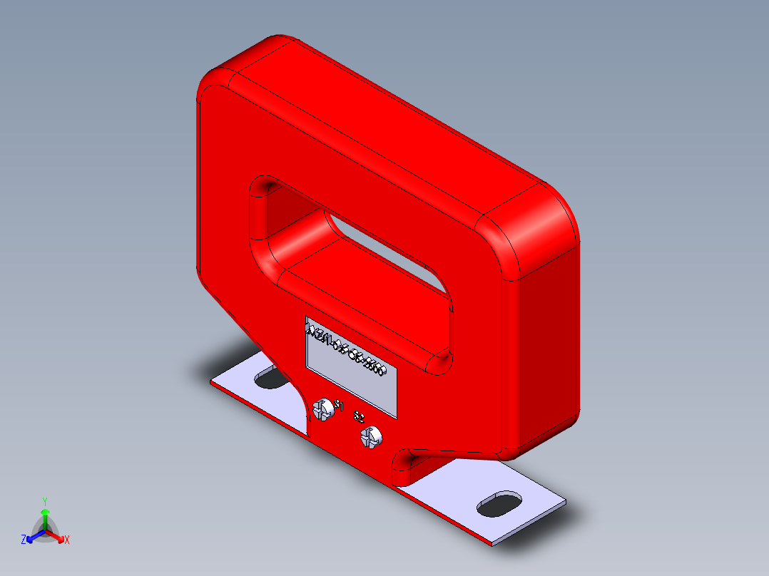 德力西电气 LMZJ1-0.5 C5-2500正等轴测图