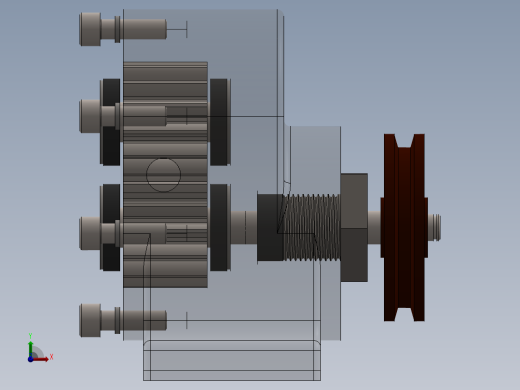 齿轮泵 (2)前视缩略图