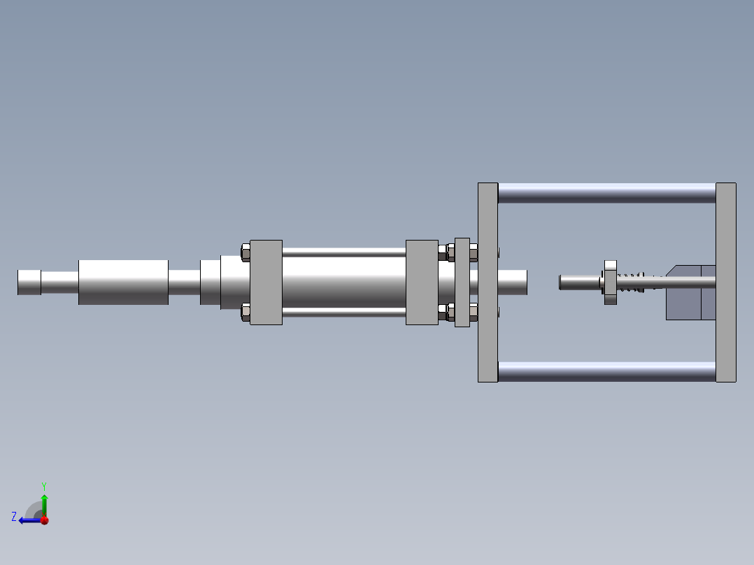压装工装右视图