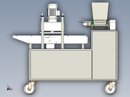 面条挤压成型机前视缩略图