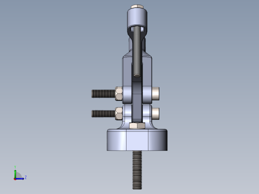 夹紧钳左视缩略图