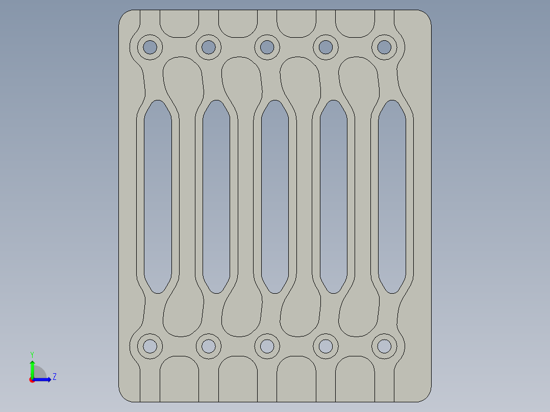 2.5英寸SATA硬盘盒左视图