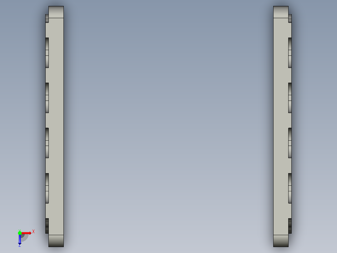 2.5英寸SATA硬盘盒俯视图