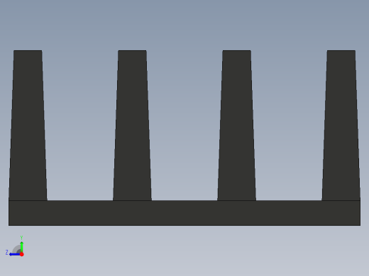 适用于raspberry pi 13的黑色铝制散热器右视缩略图