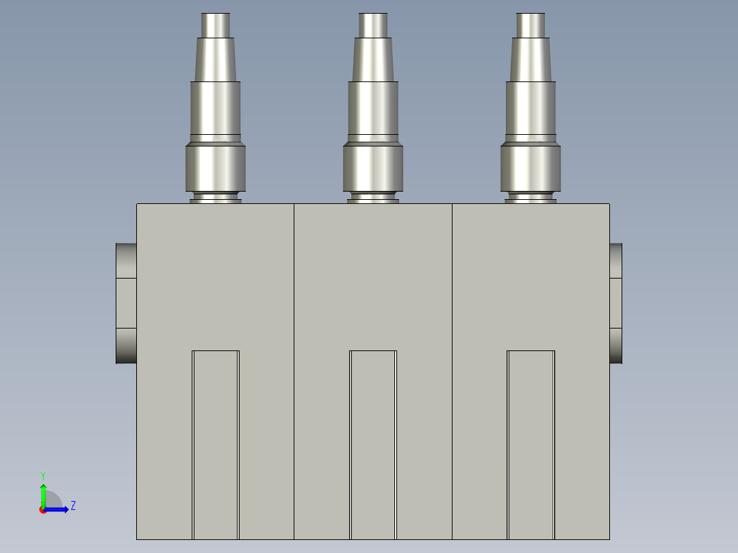 钢筋自动卷捆成型设备设计-IISA2NPR-3_E4左视图