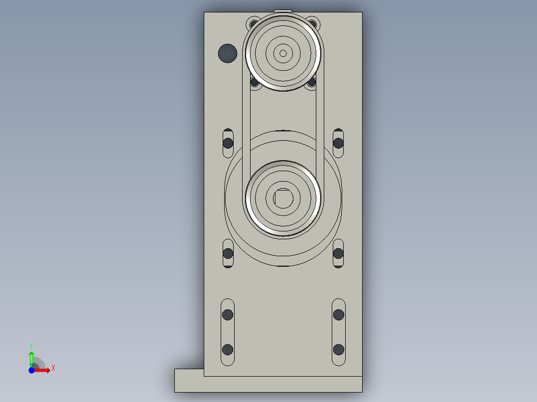 YSJ-03-000扭夹机构前视图