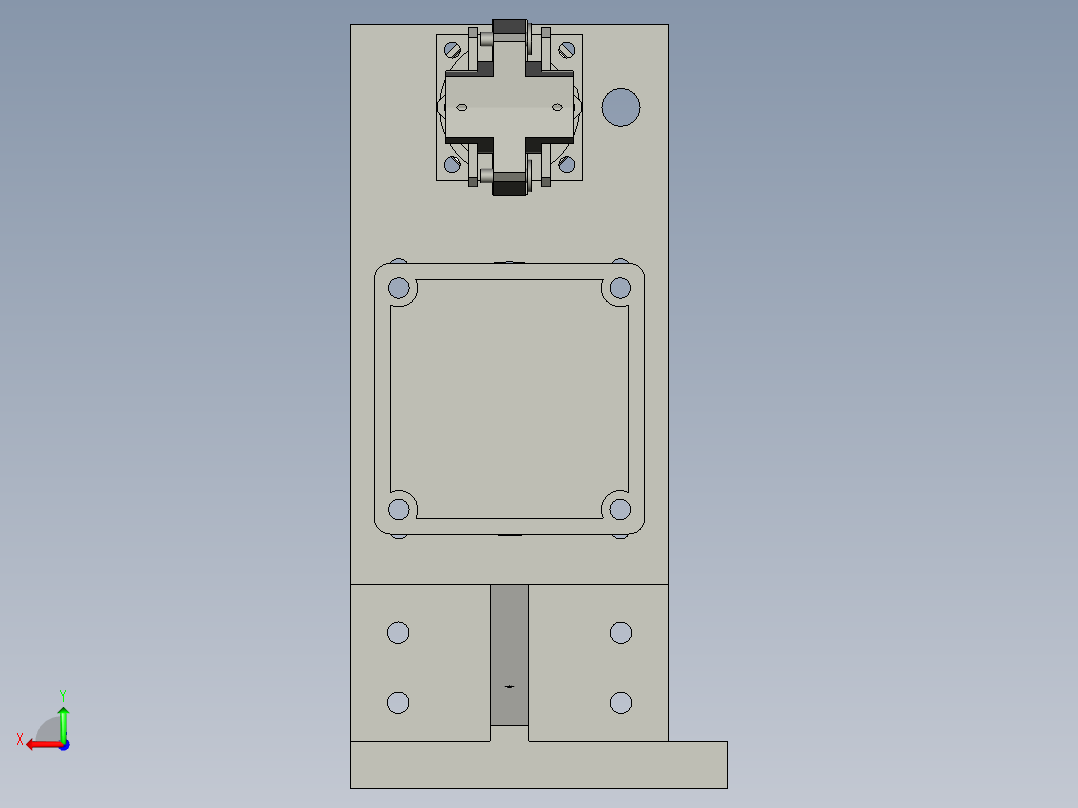 YSJ-03-000扭夹机构后视图