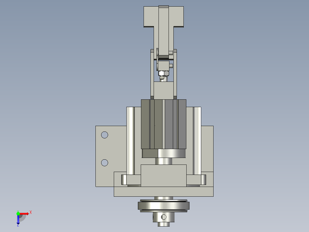 YSJ-03-000扭夹机构俯视图