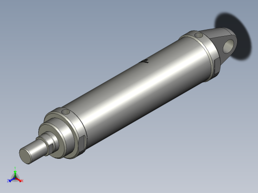 ROB-CA单耳环型中低压油缸ROB-100300-CA
