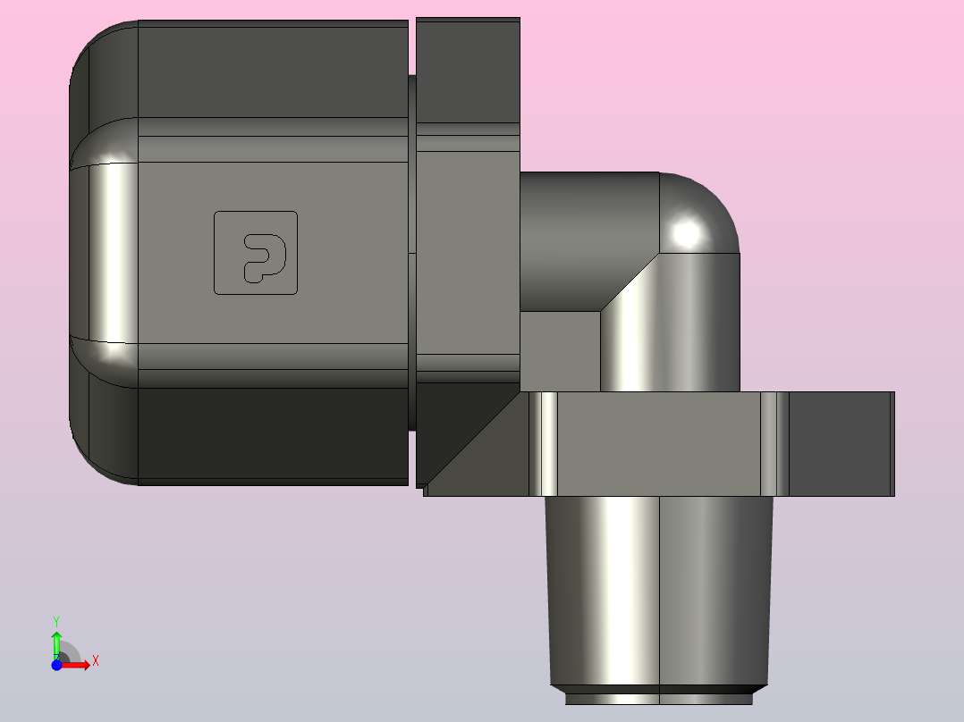 公弯头P4ME2前视图