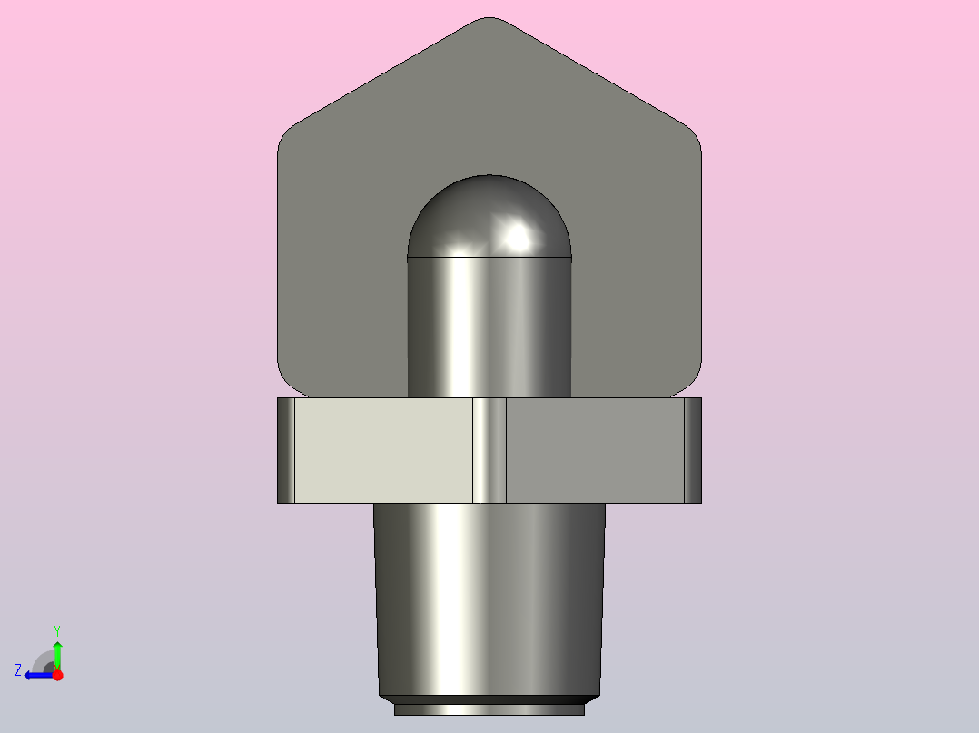 公弯头P4ME2右视图