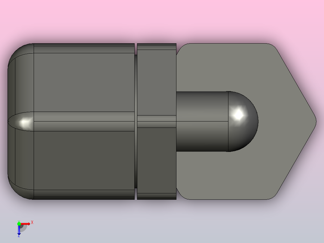 公弯头P4ME2俯视图
