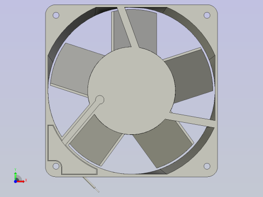 散热扇R-DR87T_A6A15H_WR前视缩略图