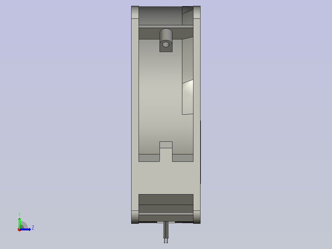 散热扇R-DR87T_A6A15H_WR左视图