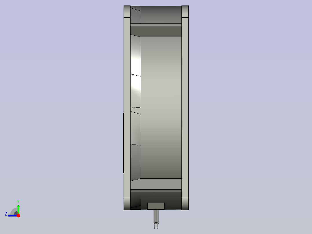 散热扇R-DR87T_A6A15H_WR右视图