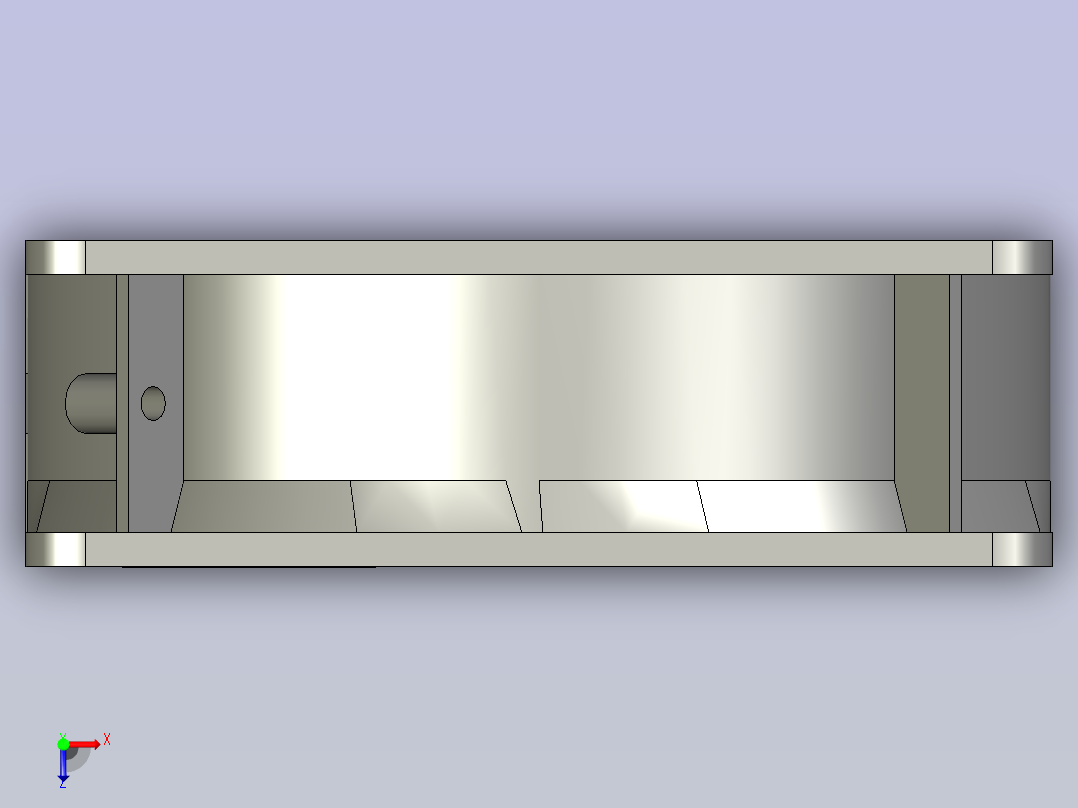 散热扇R-DR87T_A6A15H_WR俯视图