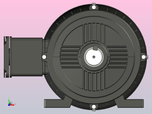 电机 7.5CV 60HZ 4PL前视缩略图