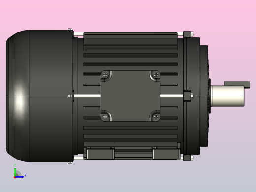 电机 7.5CV 60HZ 4PL左视缩略图