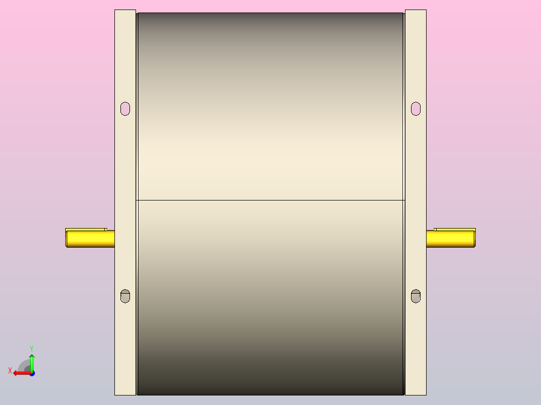 SYD-R离心风机[SYD250 R]后视图
