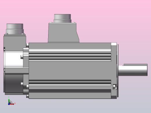 松下伺服电机 MSMF202L1H6 (2000W低惯量增量式有刹车)前视缩略图