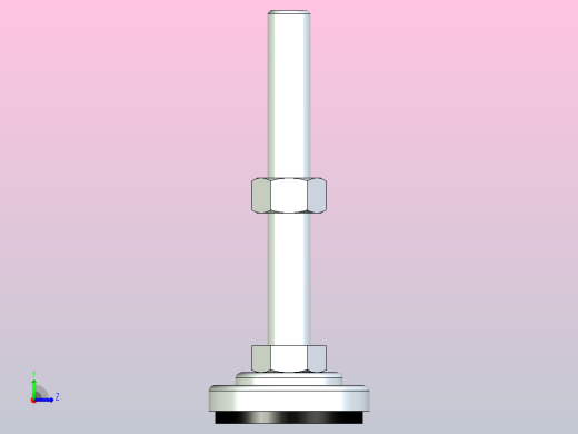 脚杯WAK02-D60-M16-L125左视缩略图