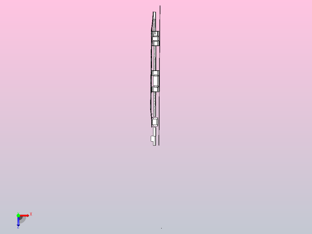 输送生产线俯视图