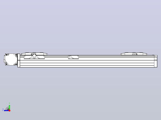 皮带直线轴双滑块型TPA-GCBS-80-P60-L175-DL-M20-N3右视缩略图