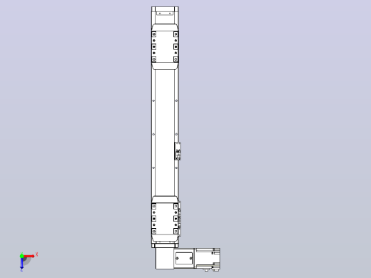 皮带直线轴双滑块型TPA-GCBS-80-P60-L175-DL-M20-N3俯视缩略图