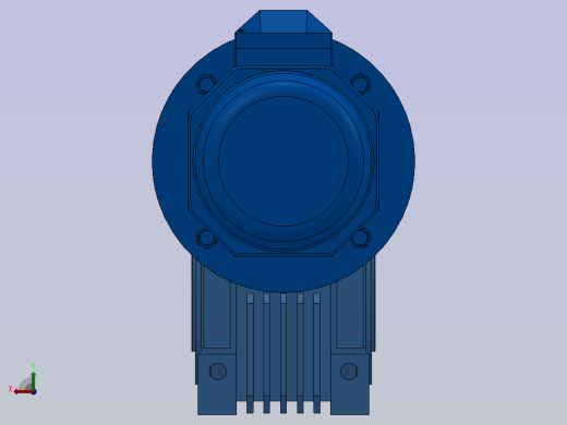 轮蜗杆减速机[RV90-100-0.75kW-FA1]后视缩略图