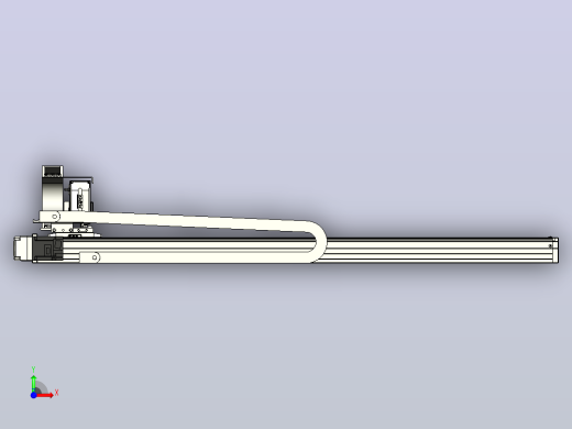 XYGT320-A1-1100-500-M-C-0001负载5-8KG XY丝杆模组 内嵌式 XYGT320-A1 替换东佑达TOYO直线滑台模组前视缩略图