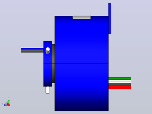 滑环，6导体，12滑孔右视缩略图