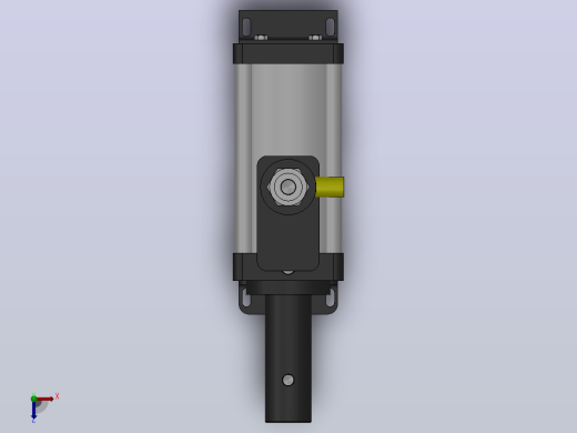 MHB预压式增压器[MHB-80-11-M-70-S1]俯视缩略图