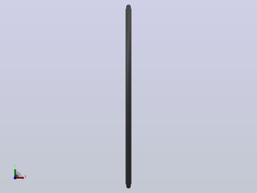 PTFE OD 型活塞杆密封(单作用）[OD260005200171F]前视图