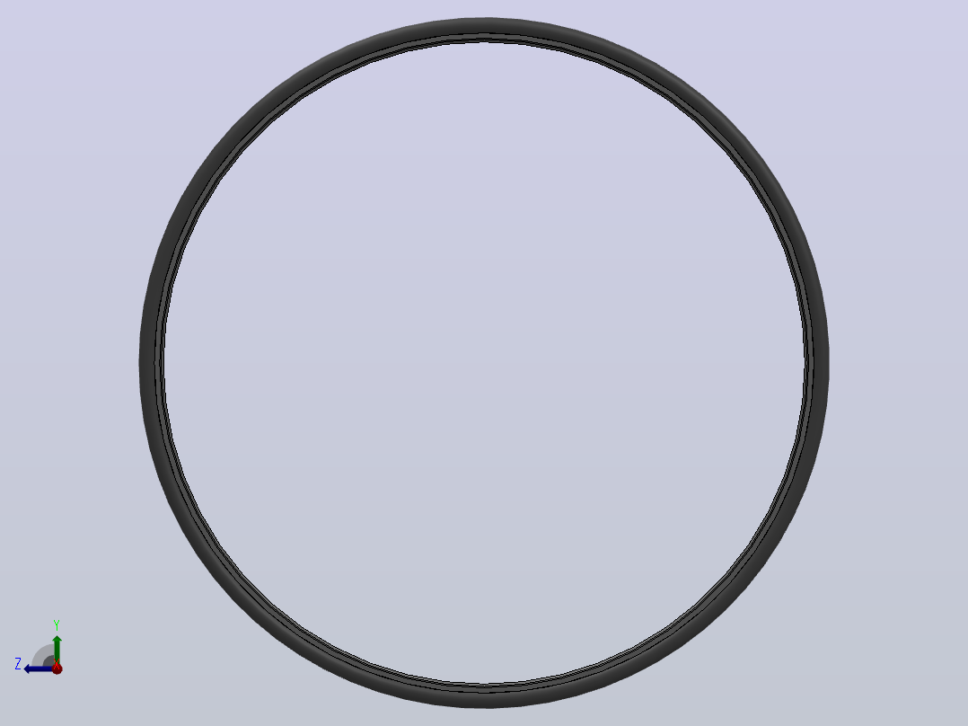 PTFE OD 型活塞杆密封(单作用）[OD260005200171F]右视图